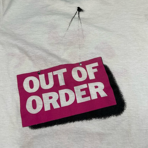 Vintage 1988 Rod Stewart Out of Order single stitch T-shirt USA made - Picture 4 of 5